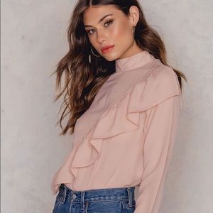 Blush blouse